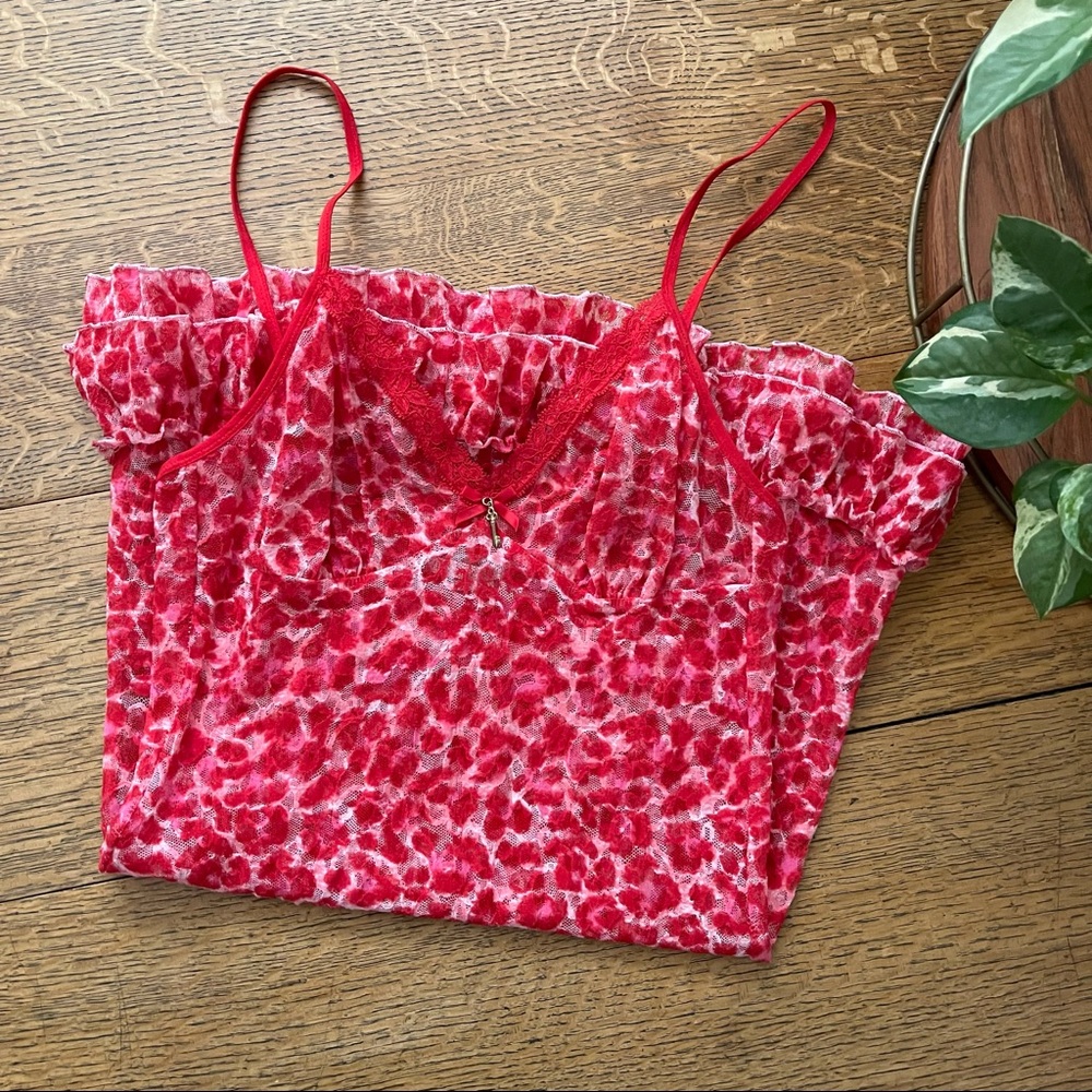 Victoria’s Secret Lace Ruffle Slip